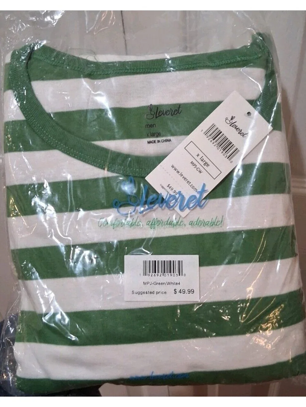 leveret men green